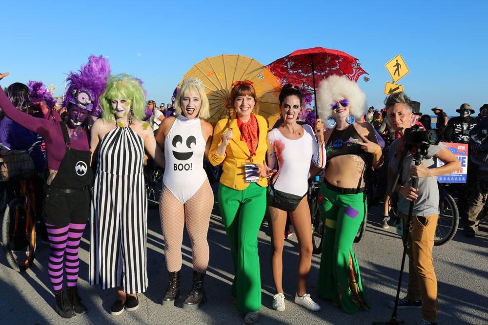 Zombie Bike Ride 2018 photo - Duval Street, Key West